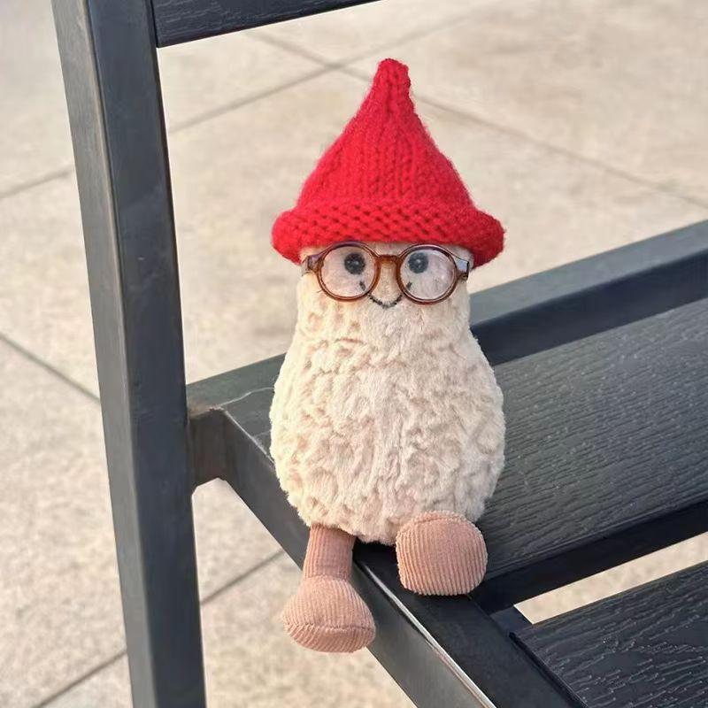 15 см маленькая кукла-арахис, украшение для гостиной, подвеска, предметы домашнего обихода, милая игрушка для кошки, плюшевая игрушка, подарок для девочки