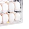 Refrigerator Egg Holder Space Saving Kitchen Egg Organizer Reversible Installation Plastic Egg Stora