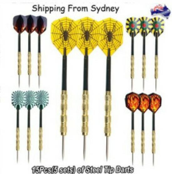 Набор дротиков с медным покрытием - 18 штук, 14 г, длина 15,2 см