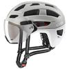 Uvex Finale Visor Bicycle Helmet with LED CE Made In Size Cm Light, Certified, Germany, 52-57
