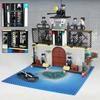 42123 Sea Prison Cell Scene Police Gangster Building Block Figurine Toy Set Bag