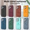 Кожаный чехол с узором оленя для Iphone 16 Pro 15 Plus 14 13 12 17 Pro Max 11 Ударопрочный чехол Крышка для беспроводной зарядки