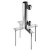 PLEAVIT Stainless Steel Parasol Stand for Raft and Cage Fishing, Black Porgy, Carp, and Black Snapper