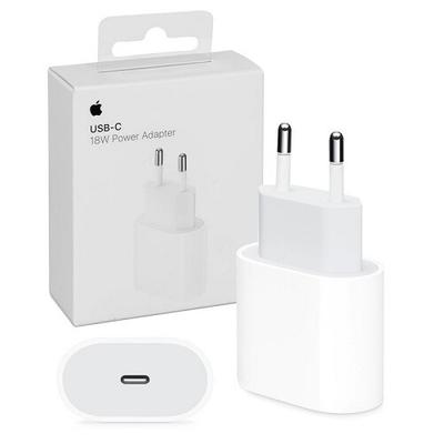Apple 18 Вт USB-C Адаптер Зарядки Белый MU7V2ZM/A зарядное устройство для iPhone 11 Pro XS Max iPad Pro