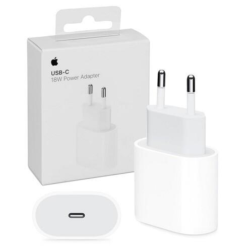 Apple 18 Вт USB-C Адаптер Зарядки Белый MU7V2ZM/A зарядное устройство для iPhone 11 Pro XS Max iPad Pro