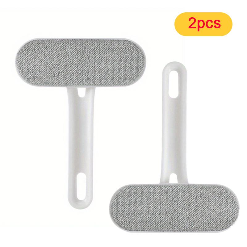 Двустороннее средство для удаления ворса, пластиковое средство для удаления шерсти домашних животных, тканевая бритва для одежды, щетка для чистки ковров, инструменты для чистки волос кошек и собак