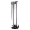 Coffee Capsule Rack 360 degrees  Rotatable Metal Coffee Capsules Holder Rack Simple Design Holds 40 Coffee Pods for