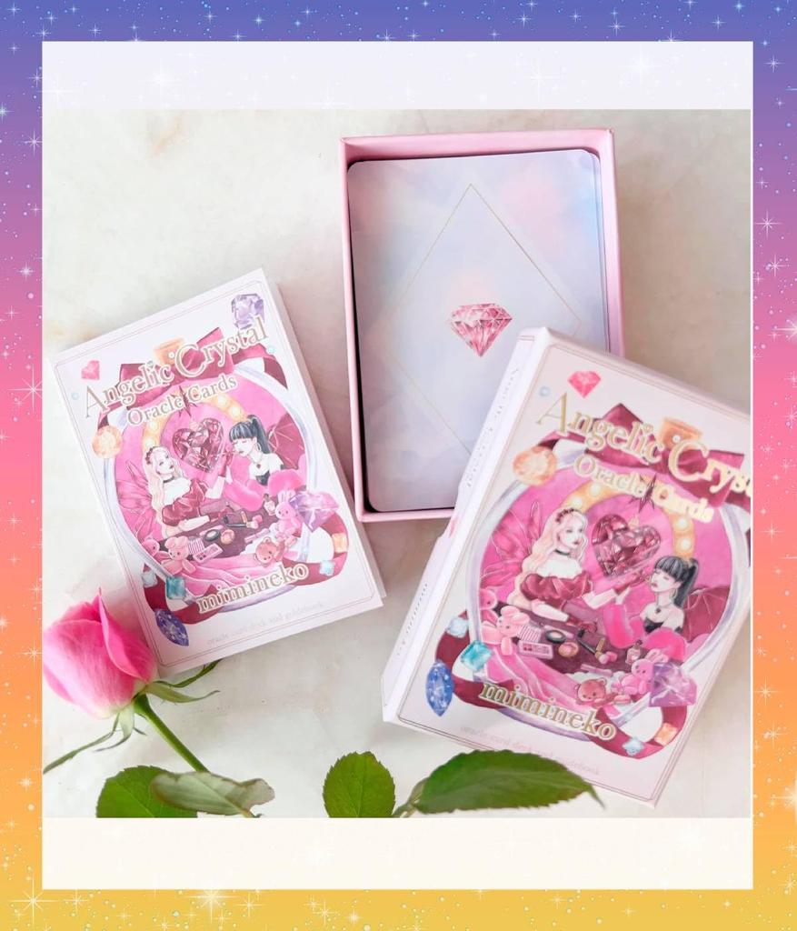 [Японский] Ангельские Кристальные Оракульные Карты с Японскими Инструкциями Карты Оракул Таро Гадание [Аутентичные]