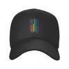 Rainbow American Flag Gay Pride Baseball Cap Sports Unisex Women's Adjustable LGBT Lesbian Dad Hat Summer Hats Snapback Caps