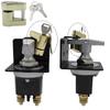 1500A Heavy Duty Battery Switch Battery Fixed Handle Isolator with Lock-Out Plate Fits Polarity Negative  for Autos Cars Boat RV