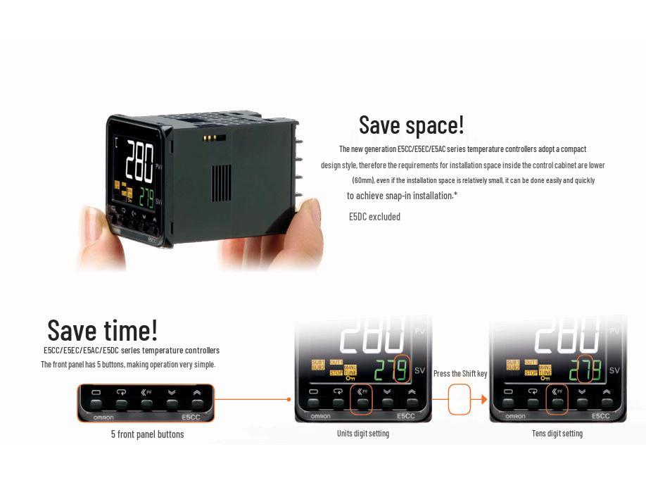 Терморегулятор Omron E5CC-RX2ASM-802/800