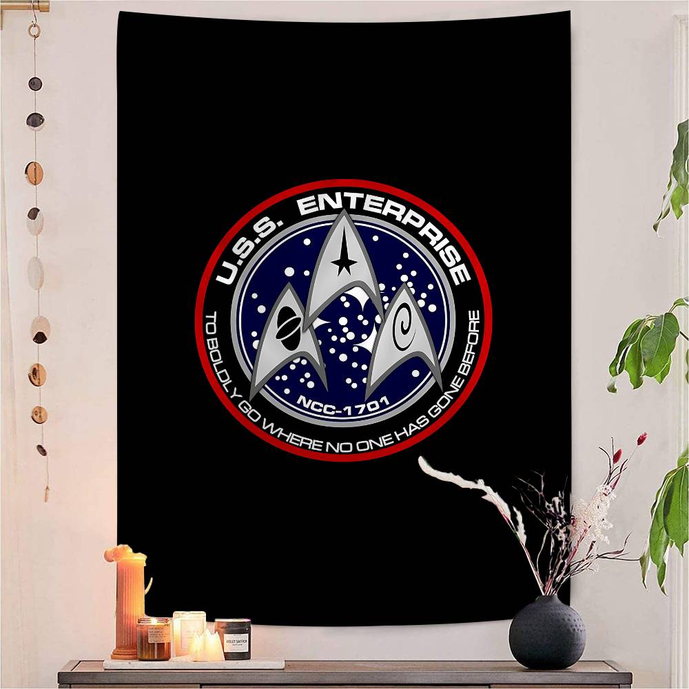 TV S-Star T-Trek Anime Chart Tapestry Home Decoration Hippie Bohemian Decoration Divination Wall Hanging Home Decor