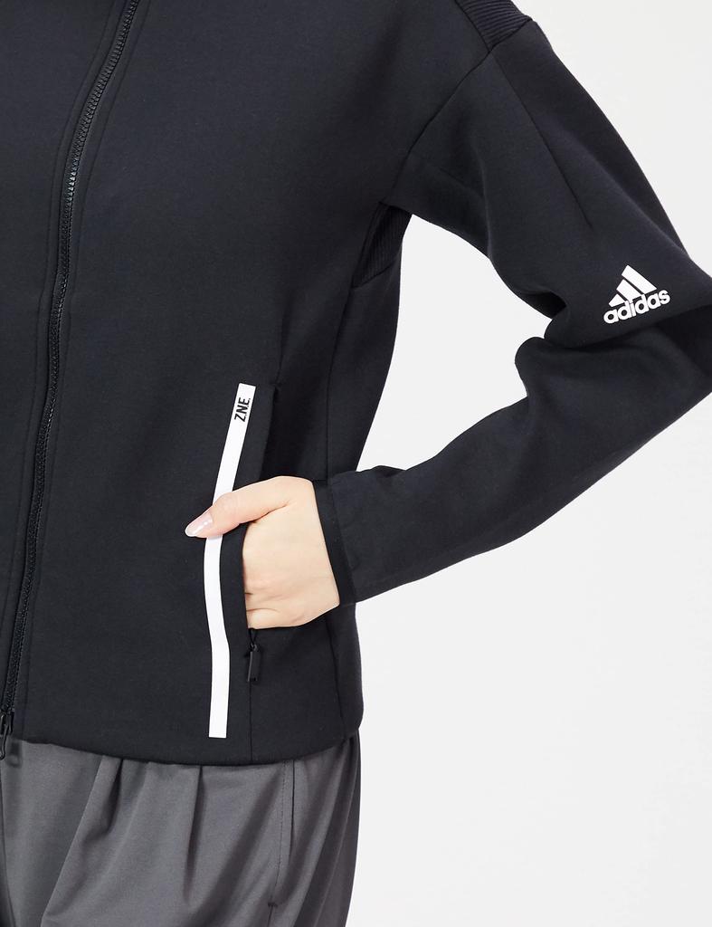 Jersey Top Sportswear Track Top BG788 Black L [Adidas] Z.N.E. Women's (GT9760)