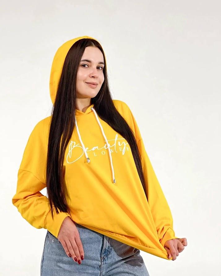 Толстовка с капюшоном (Женский) Любой сезон 8356-057-33 HC