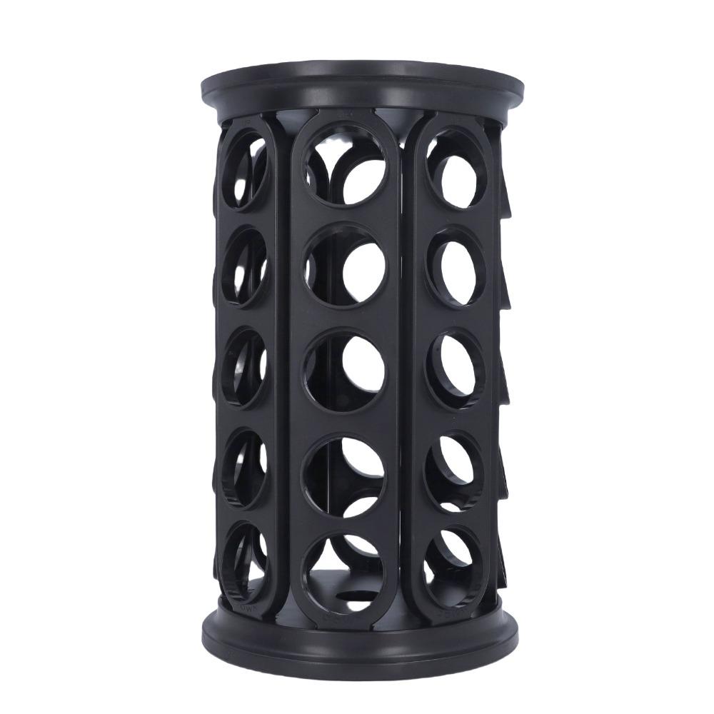 360 Degree Rotation Rotating Coffee Pod Holder Large Capacity Countertop Design Coffee Capsule Storage Rack 40 Pods Capacity