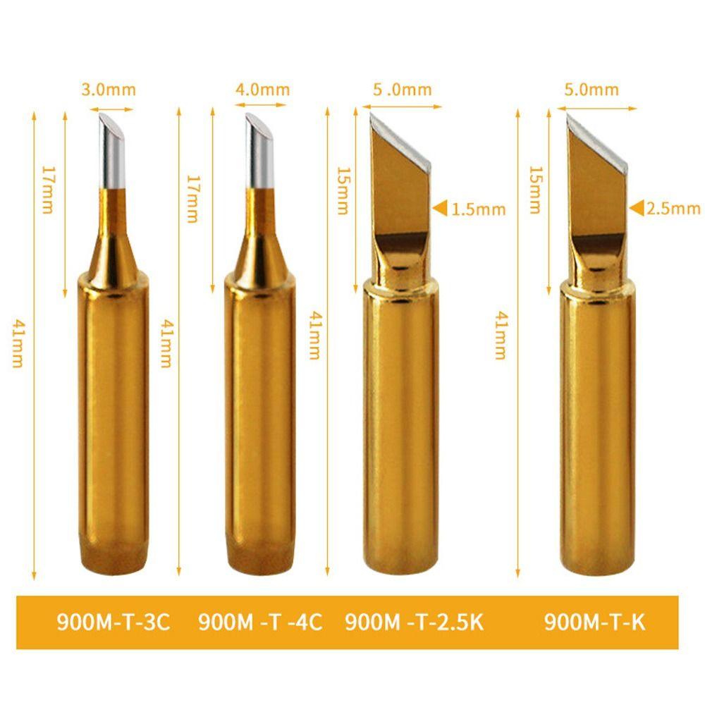 Бессвинцовые 936 900M Паяльные жала Бескислородная медная паяльная головка Головка паяльника для Hakko/Atten