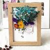 Handmade A4 Photo Frame with Dried Flowers - DIY Kit for Wall Decoration or Valentine's Day Gift