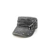 Cotton Baseball Cap Rivet Studs Star Decor Cadet Hat Gothic Hat  for Women Men