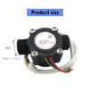 YF-S201 Water Flows Sensors G1/2inch Water Heaters Water Dispenser 3.5-24V 1-30L/min 1.75MPa Water Control Sensors