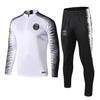 Mens  Winter Packwork Print Sweatshirt Top Pants Sets Sport Suit Tracksuit