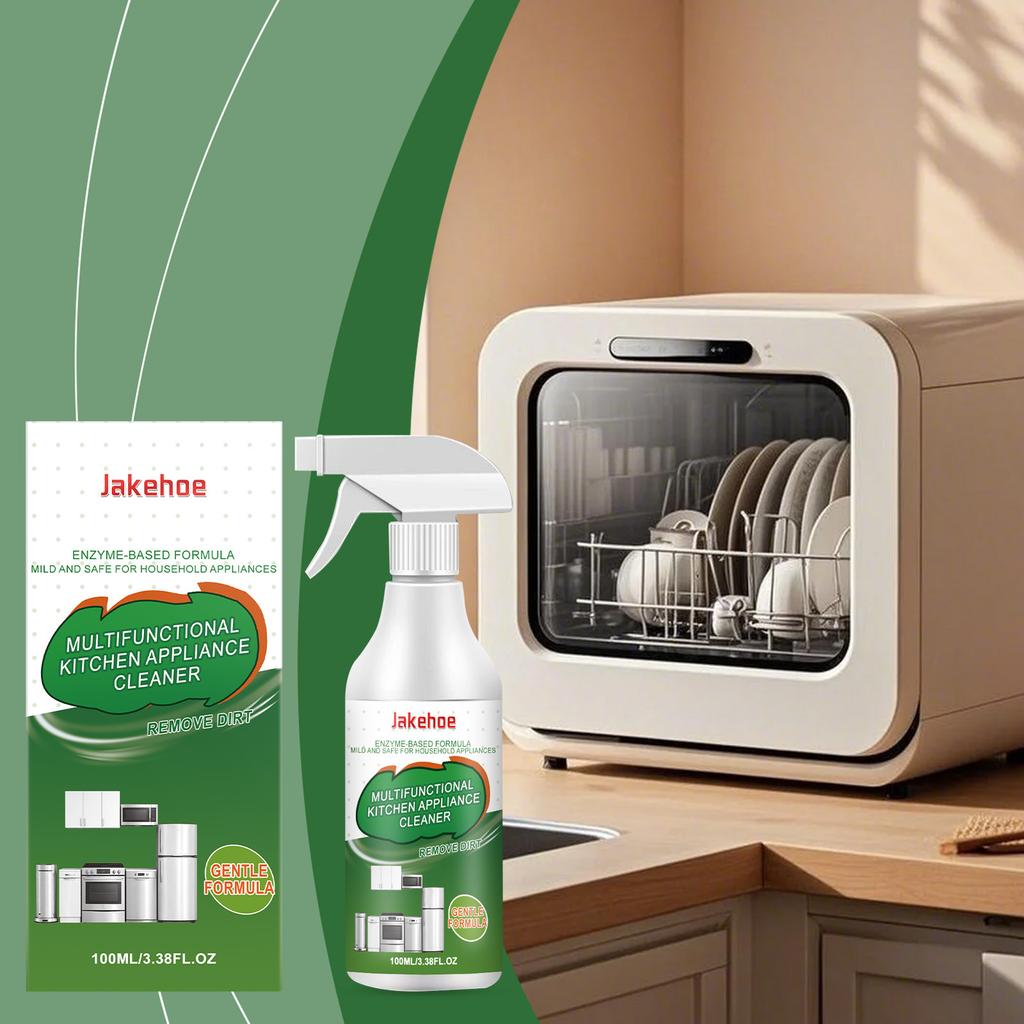 JAKEHOE Kitchen Appliance Cleaner Gentle Grease Remover Shine Restorer 500ml less