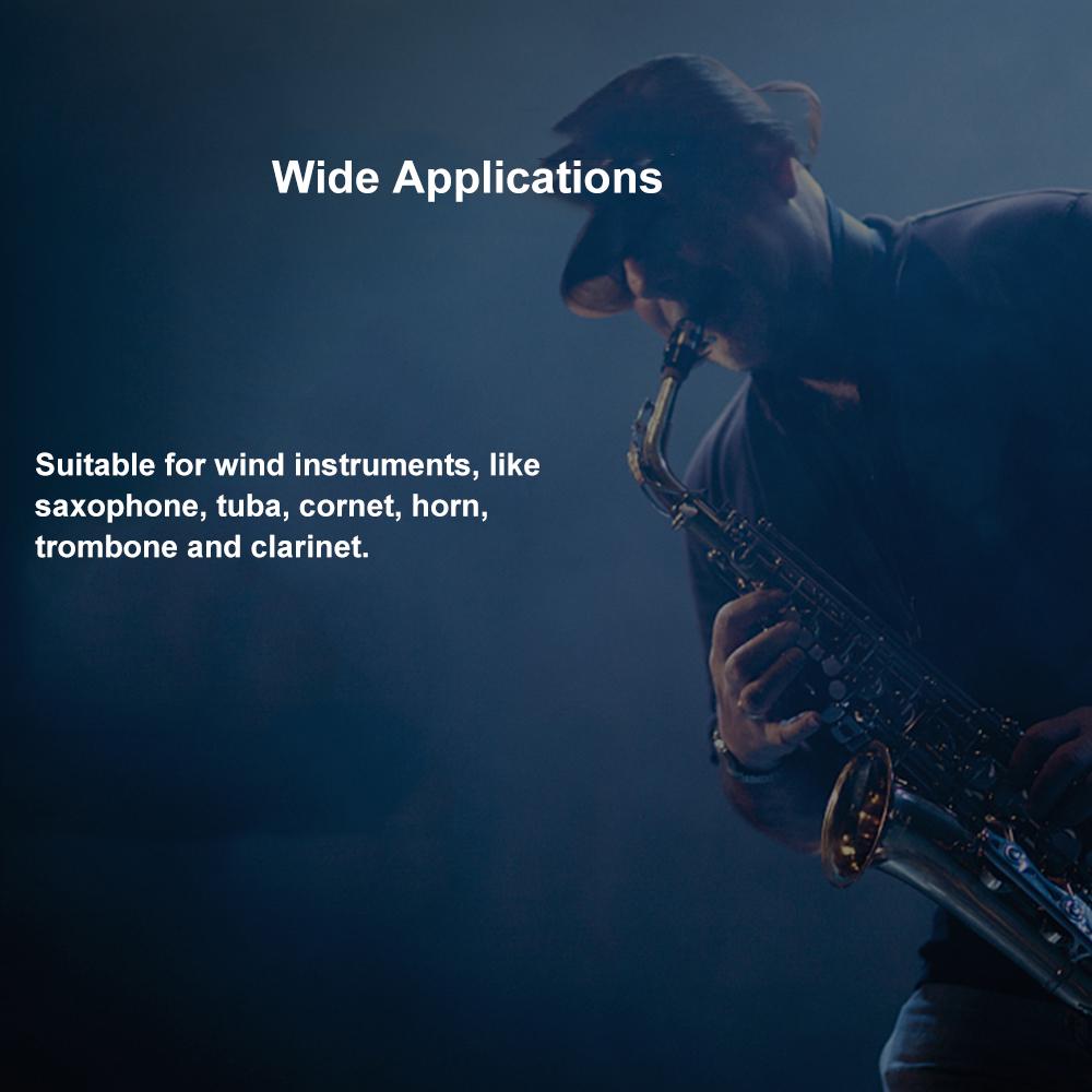 Профессиональный UHF беспроводной микрофон для саксофона, духовой инструмент, микрофонная система, приемник и
