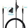 2 Cord Cable W/Tuning Volume Control for 10 A40 A40tr Headset