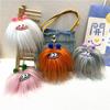 1PC Cute Funny Bag Pendant Cartoon Fried Doll Keychain Sausage Mouth Plush Toy