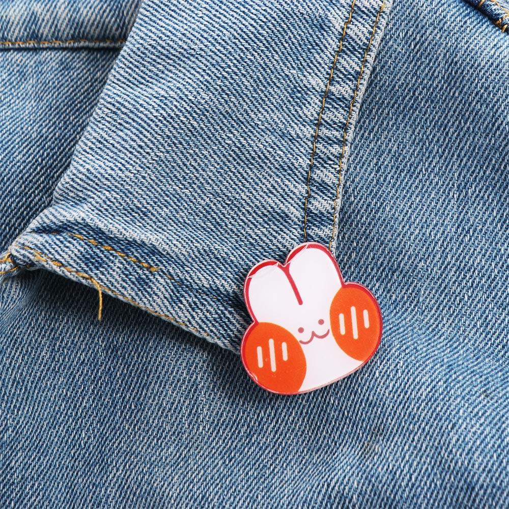 Bear Cartoons Bunny Brooches Bunny Bear Bunny Lapel Pins Cartoons Bear Brooches Dog Pin Badge  Men