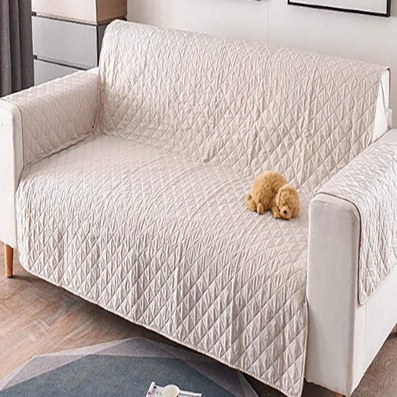 1 2 3 Seater Waterproof Sofa Cover Pet Dog Kids Sofa Mat Couch Slipcovers For Living Room Dustproof Furniture Protector Covers