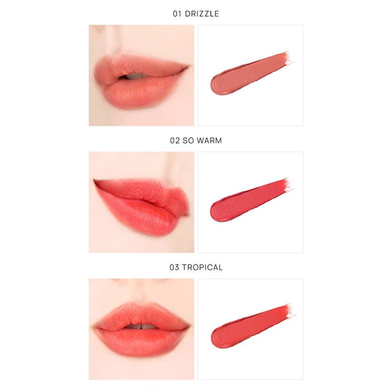 ATHE Воздушный бальзам для губ, набор из 3 предметов