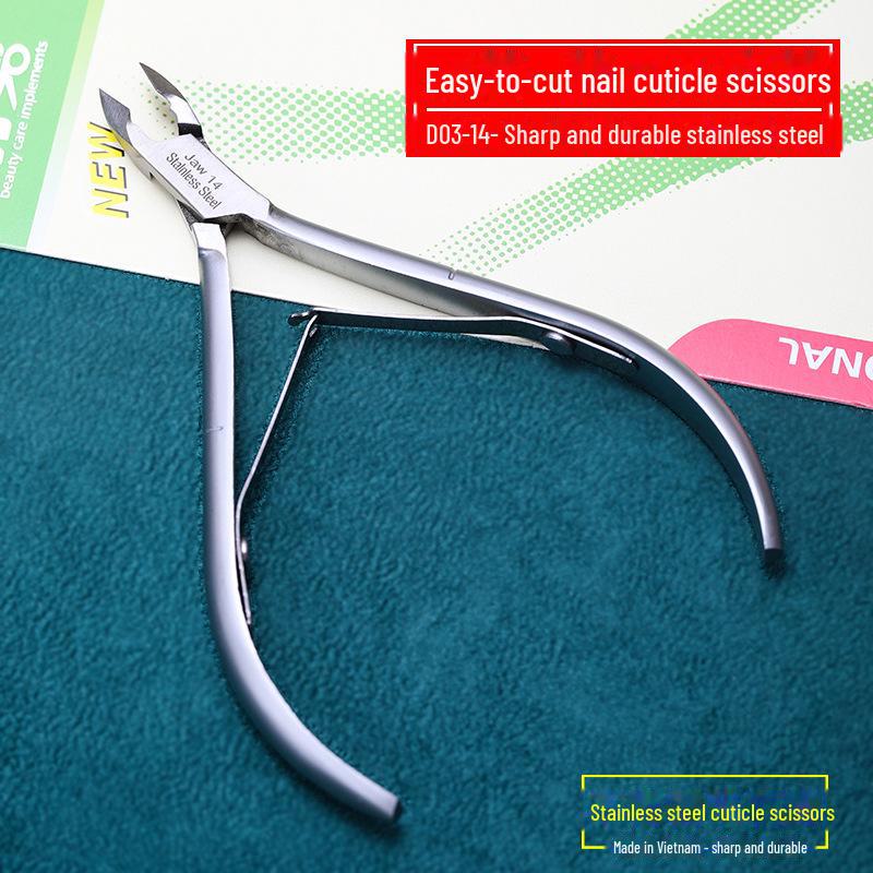 Nail Care Set: Cuticle Scissors, Manicure Files, Steel Push, Pedicure Knife, Nail Scissors for Home & Salon