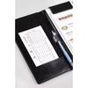 PU Leather A6 File Folder Storage Slot Business Meeting Contract Clamp  Restaurant