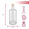 Butelka Tadek 500Ml Butelki Szklane Na Prezent Nalewki Bimber Likier 0,5L