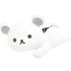 San-X Рилаккума 'BASIC RILAKKUMA MONO CHROME' Моти-Моти Лежащая Плюшевая Игрушка MV74501 В26×Ш27×Г42см
