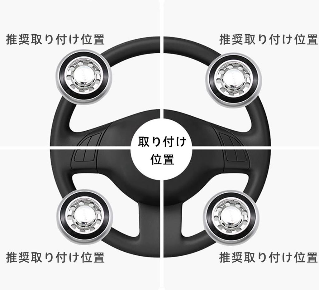 Спиннер на руль Renjzle, Спиннер на рукоятку, Ручка-кнопка на руль, Монтажная рукоятка Размер 0.9 - 1.7