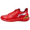 Li Ning Cloud Thunder Comfortable Classic Shock Absorption Non-Slip Wear-Resistant Low-Top Badminton Shoes Unisex Sneaker Red AYAS028-3