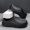 Men's Garden Clogs Outdoor Casual EVA Injection Shoes Man's Chef Shoe Water-proof Kitchen Shoes Non-slip Sandal for Pet Works