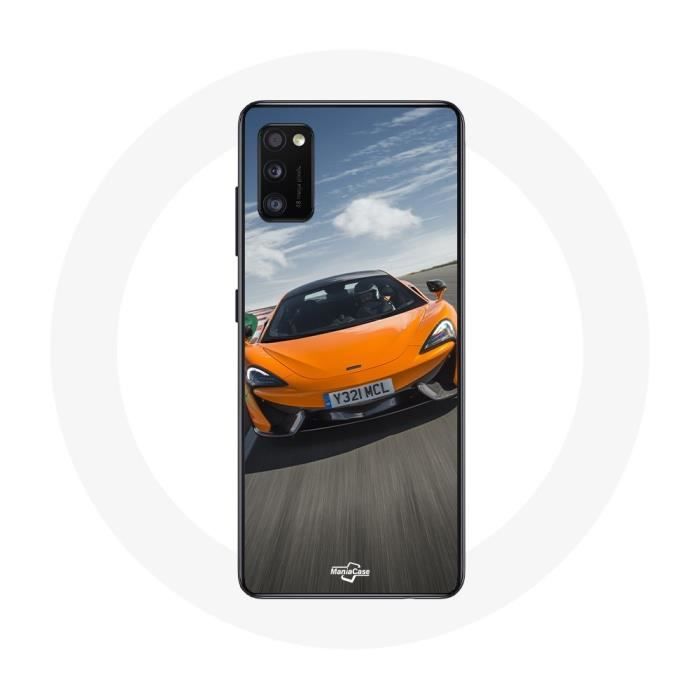 Чехол для Samsung Galaxy S20 Формула 1 McLaren Оранжевый