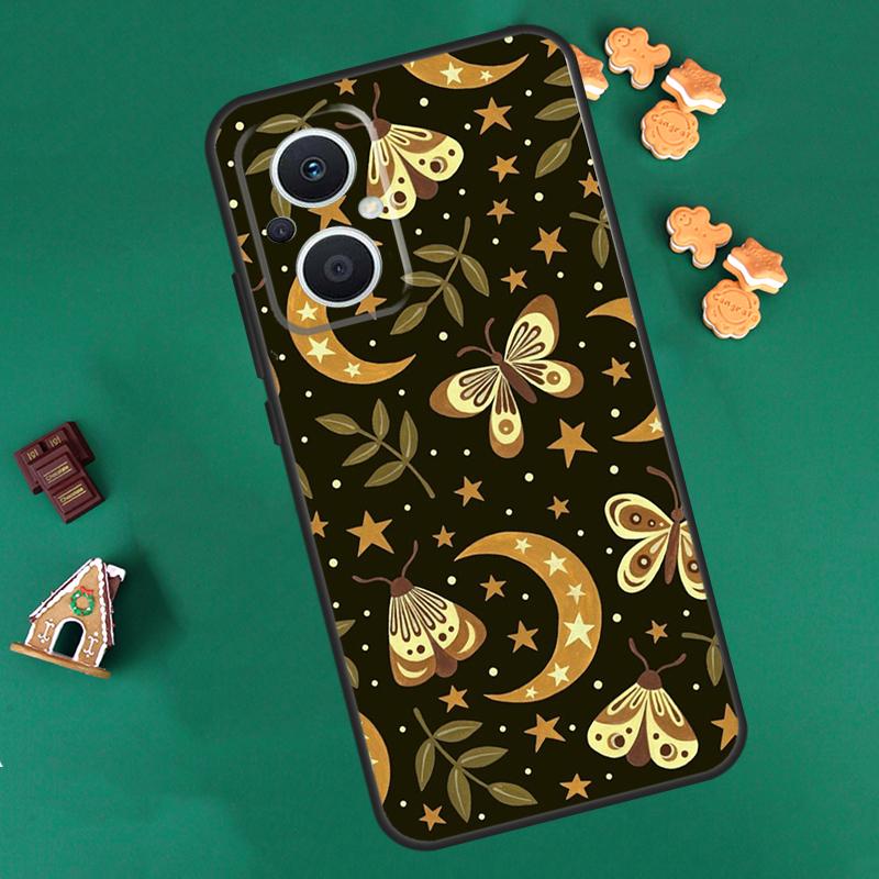 Красивый чехол-бабочка для OPPO Reno 14 F 13 12 11 10 Pro 8T 8 7 Lite Чехол для OPPO Find X8 X6 X5 X9 Pro Coque