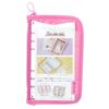 Sunstar Stationery Pencil Case Binder Type Clear X Pink S1425609 Ba-in-me