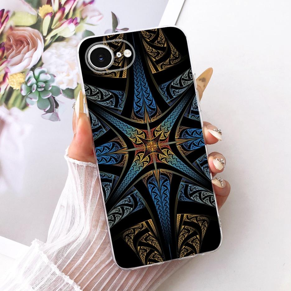 For Apple iPhone 16e Case A3409 Luxury Flowers Butterfly Painted Cover Soft Slim Phone Case For iPhone 16e iPhone16e Fundas Bags