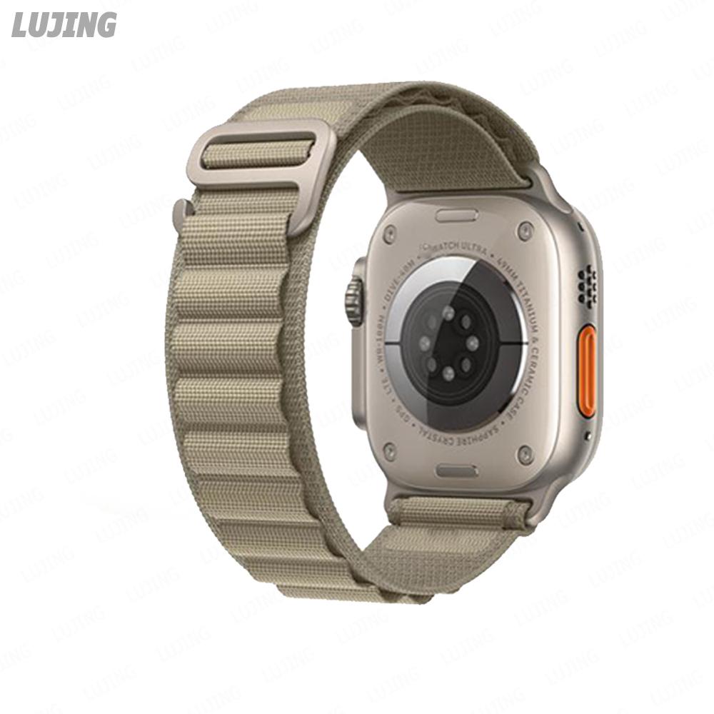 Для Apple Watch Band Alpine loop Strap Ultra2 49 мм 44 мм 40 мм 45 мм 41 мм 42 мм 38 мм нейлоновый браслет iWatch 9 7 6 5 4 se 8 band