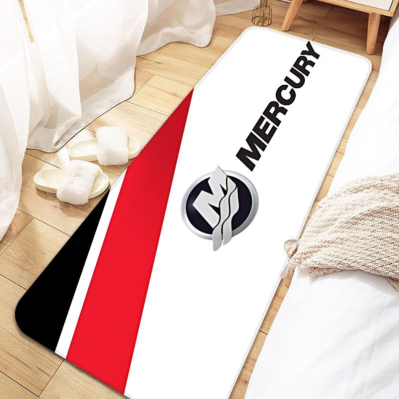 Mercury Racing Door Mat Entrance Non-slip Doormat Washable Kitchen Carpet Living Room Hallway Rugs Bathroom Bath Door Mats