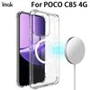 Для POCO C85 4G Чехол для телефона IMAK Ударопрочный Мягкий Космический Магнитный Чехол 171мм 173мм
