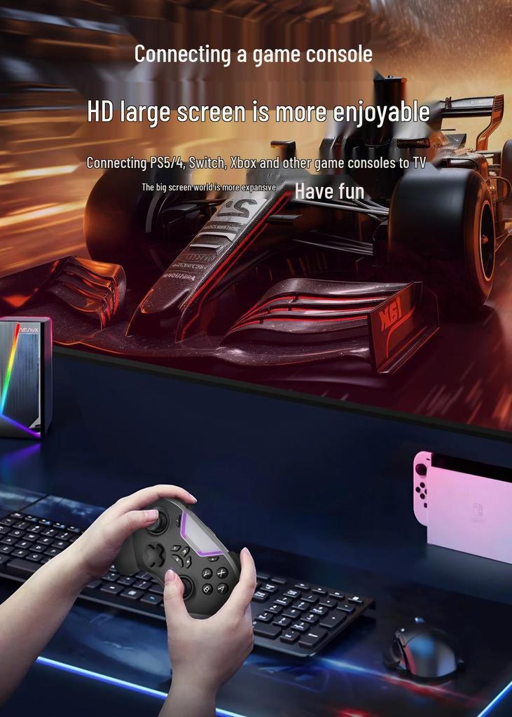 Удлинительный кабель HDMI 2.2 Male to Female 16K 60Hz для телевизора и монитора