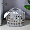 Laundry Basket with Ergonomic Handle Large Capacity Foldable Design Clothes Hamper Ventilated Multifunctional Storage Basket