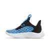 Улица Сезам Under Armour Curry Flow 9 для школьников 'Street Pack - Печенька' (унисекс) Вирусные сине-черные детские баскетбольные кроссовки