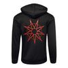 Slipknot Толстовка на молнии с 9-конечной звездой унисекс для взрослых