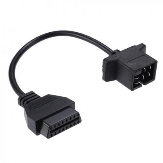 16-контактный OBD OBD2 Адаптер-кабель для считывания кодов неисправностей двигателя Для Chrysler Jeep Dodge
